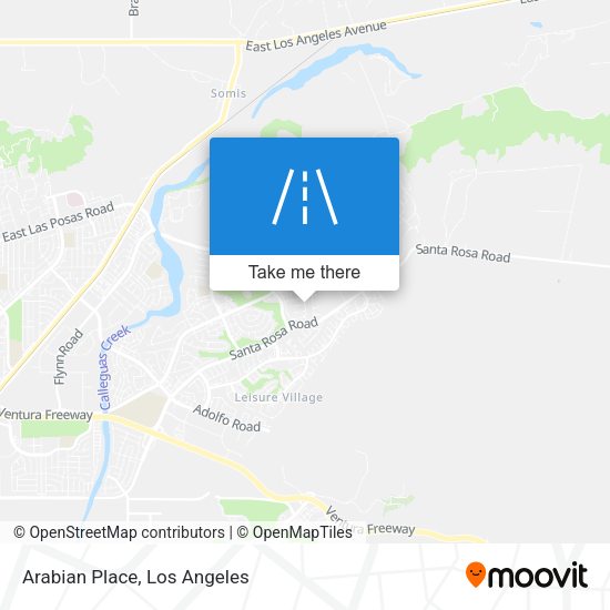 Mapa de Arabian Place
