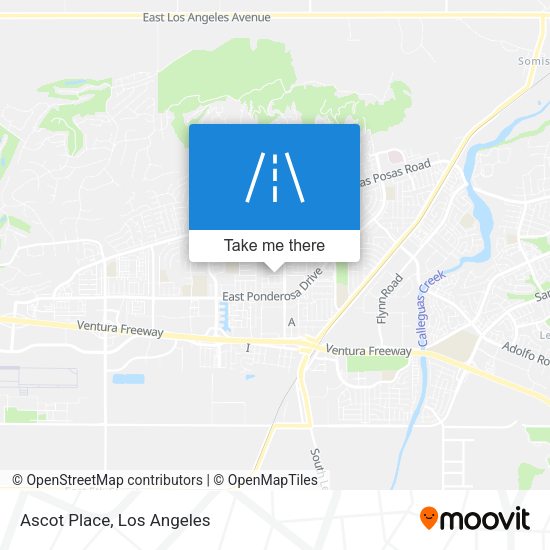 Mapa de Ascot Place