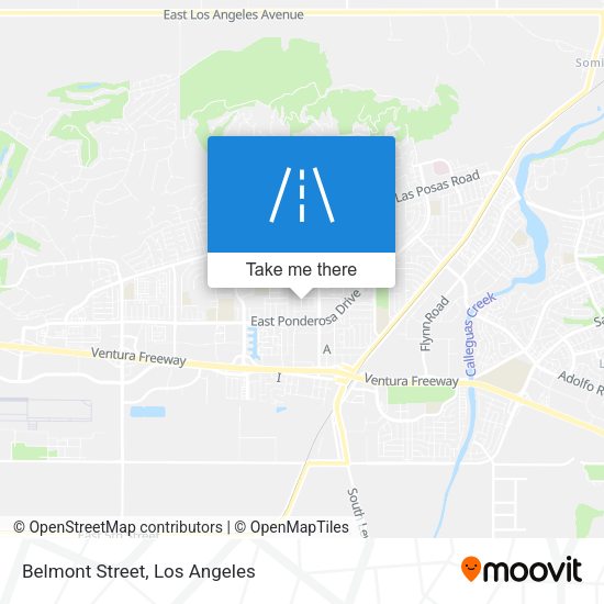 Mapa de Belmont Street