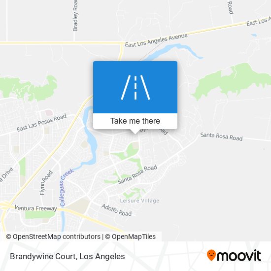 Brandywine Court map