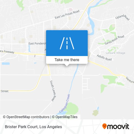 Brister Park Court map