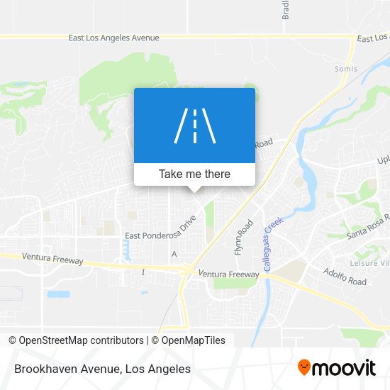 Mapa de Brookhaven Avenue