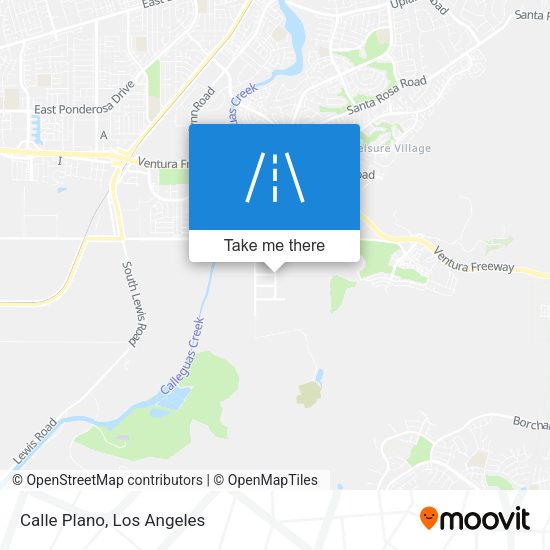 Mapa de Calle Plano