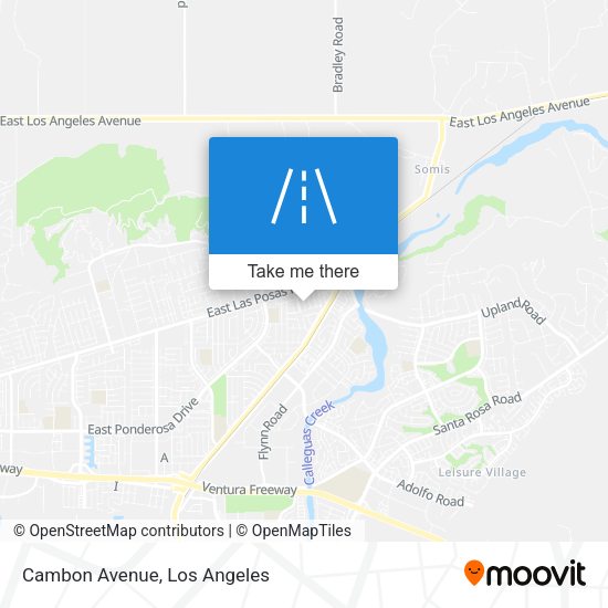 Mapa de Cambon Avenue