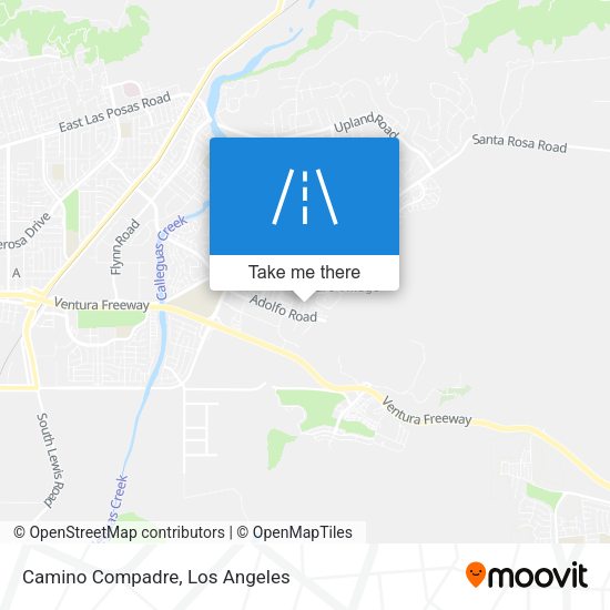 Mapa de Camino Compadre