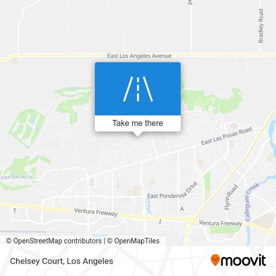 Mapa de Chelsey Court