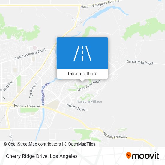 Cherry Ridge Drive map