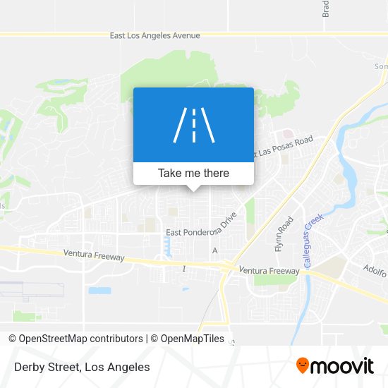 Mapa de Derby Street