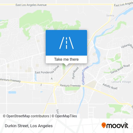 Mapa de Durkin Street