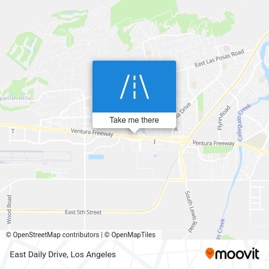 East Daily Drive map