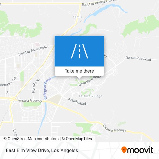 Mapa de East Elm View Drive