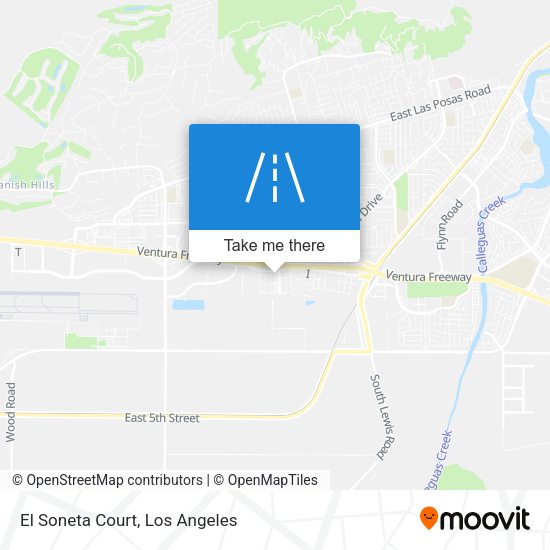 El Soneta Court map