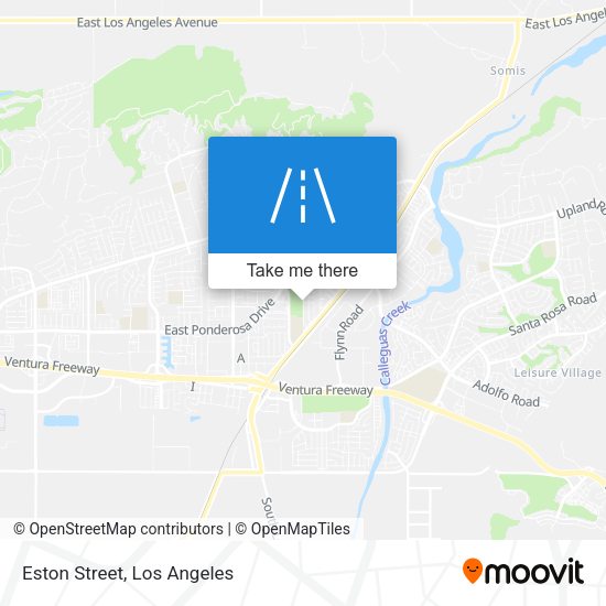 Mapa de Eston Street