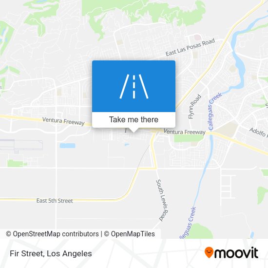 Mapa de Fir Street