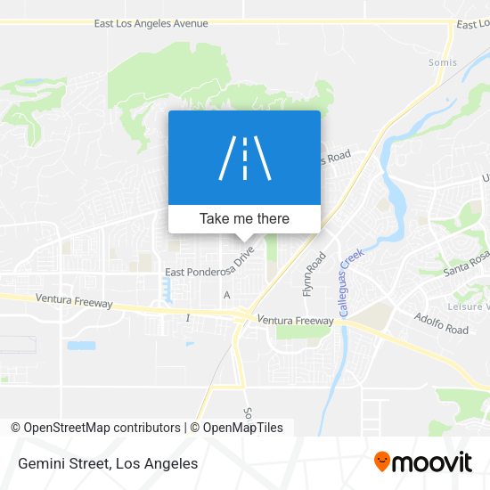 Mapa de Gemini Street