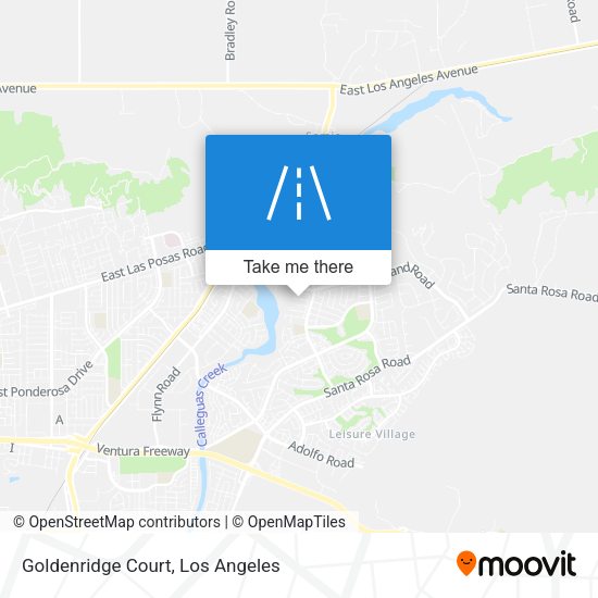 Goldenridge Court map