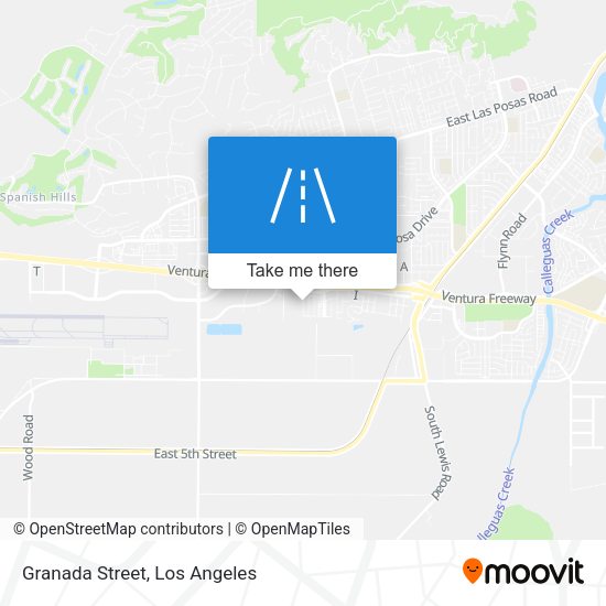 Mapa de Granada Street