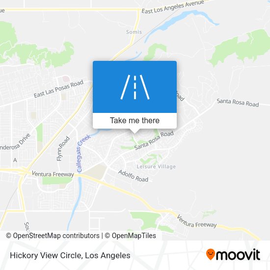 Hickory View Circle map