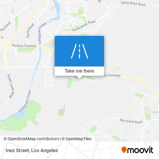 Mapa de Inez Street
