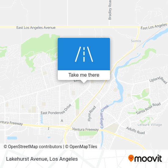 Lakehurst Avenue map