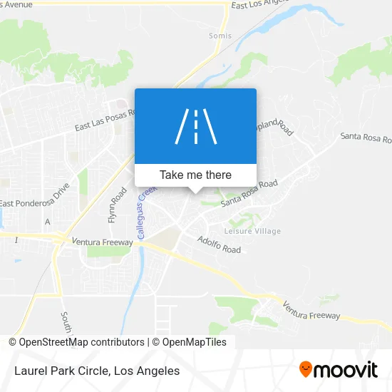 Laurel Park Circle map