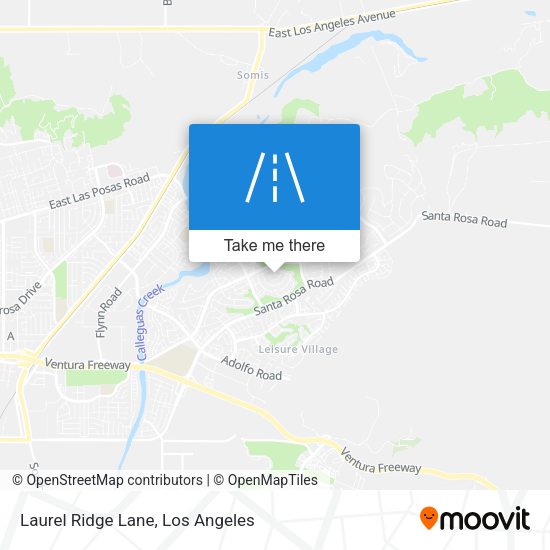 Mapa de Laurel Ridge Lane