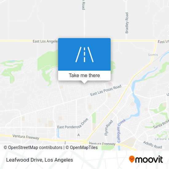Mapa de Leafwood Drive