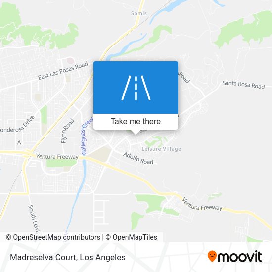 Madreselva Court map
