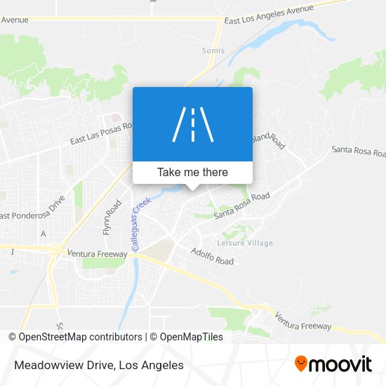 Meadowview Drive map