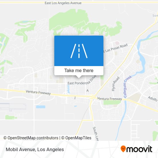 Mobil Avenue map