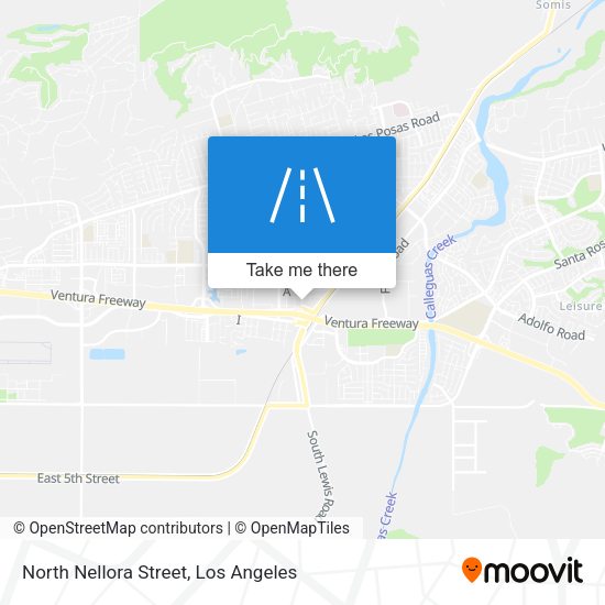 Mapa de North Nellora Street
