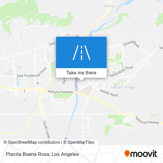 Placita Buena Rosa map