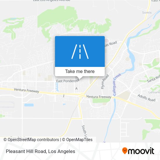 Mapa de Pleasant Hill Road