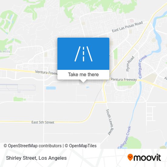 Mapa de Shirley Street