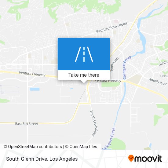Mapa de South Glenn Drive