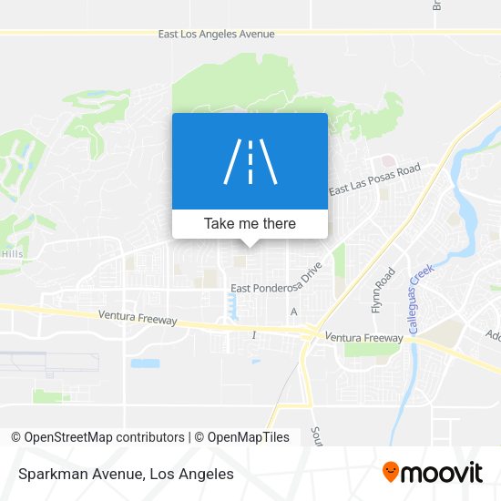 Mapa de Sparkman Avenue