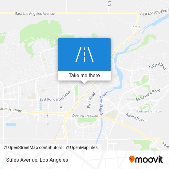 Mapa de Stiles Avenue