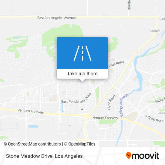 Stone Meadow Drive map