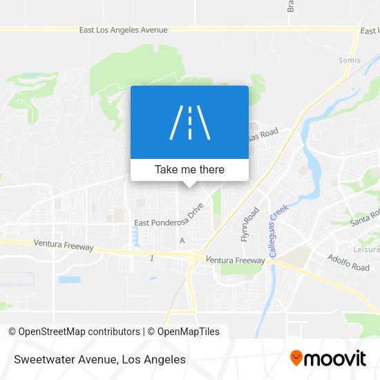 Sweetwater Avenue map