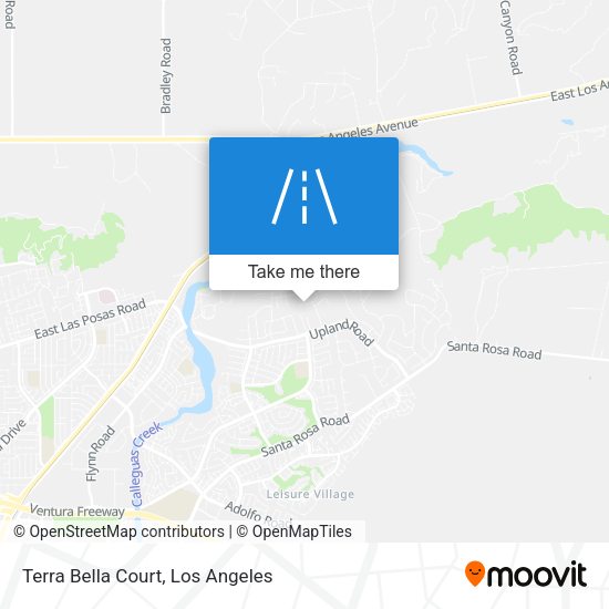 Terra Bella Court map