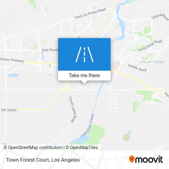 Mapa de Town Forest Court
