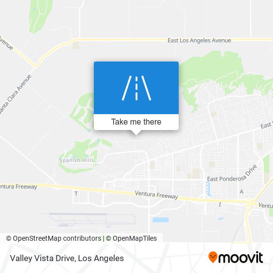 Mapa de Valley Vista Drive