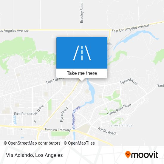Mapa de Via Aciando