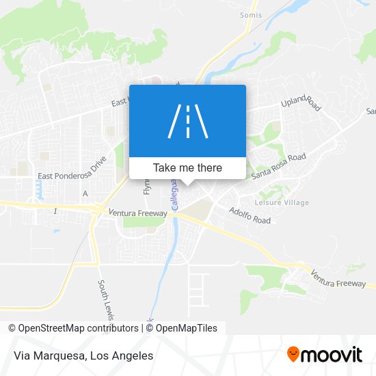 Mapa de Via Marquesa