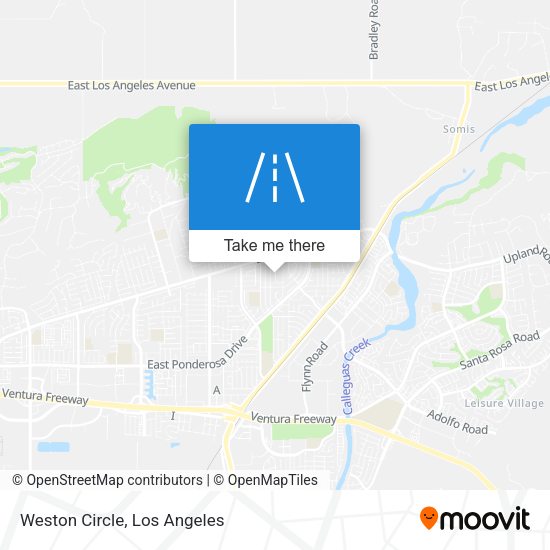 Mapa de Weston Circle
