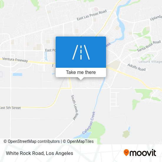 Mapa de White Rock Road