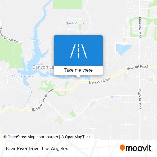 Bear River Drive map