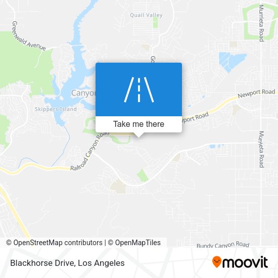Mapa de Blackhorse Drive