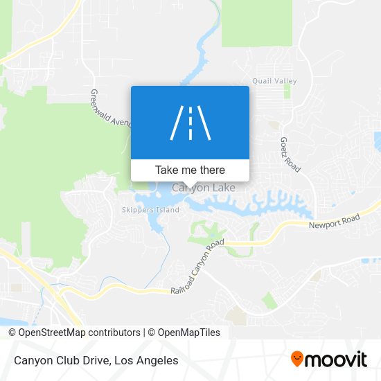 Mapa de Canyon Club Drive