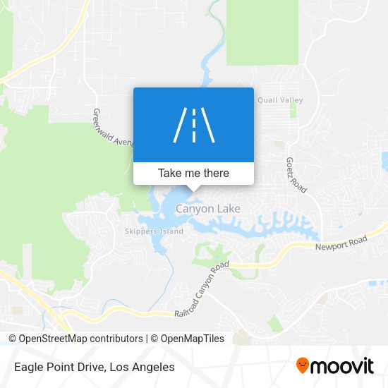 Eagle Point Drive map